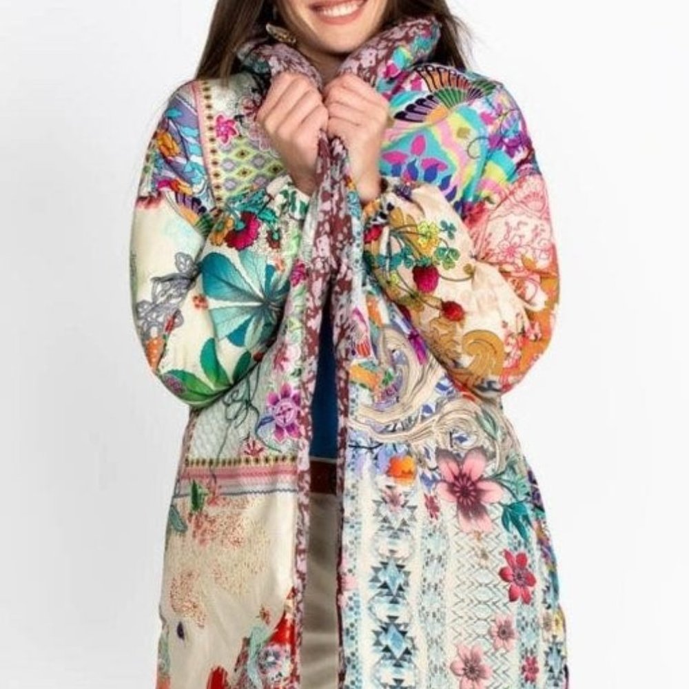 Johnny Was Alyssa Reversible Down Puffer - Picture 8 of 12